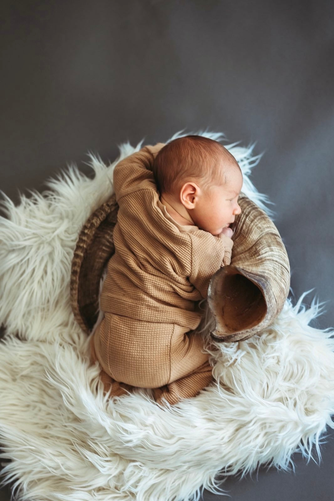 Footie Leggings & Long Sleeve in Fawn